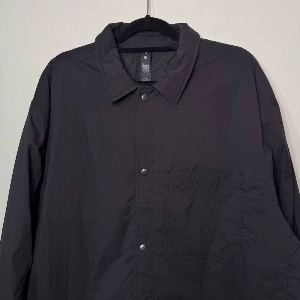 Lululemon Men’s Insulated Coaches Jacket Black XL NWT